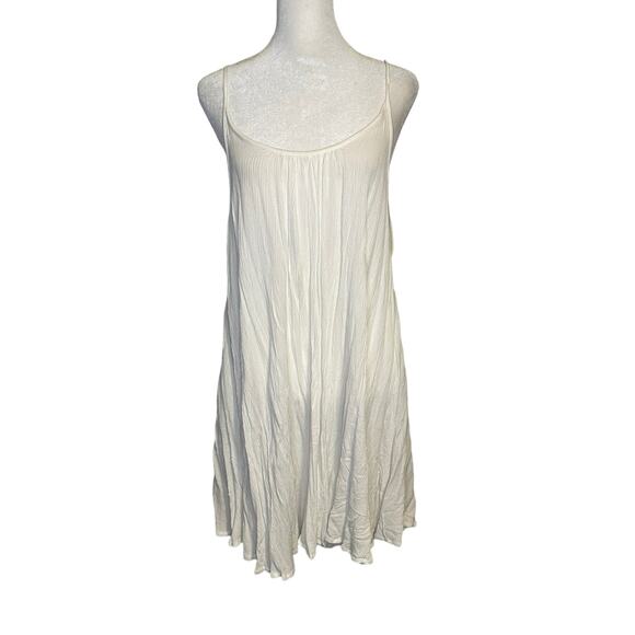 Roxy strappy white sun dress / swim cover-up size S - Picture 1 of 14